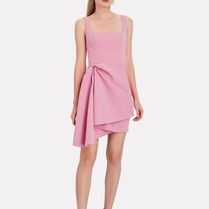 ACLER Clarke Draped Neoprene Mini Dress * Barbie *
